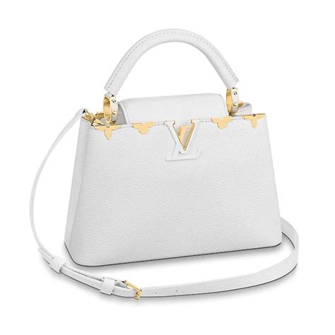 louis vuitton white handbag price